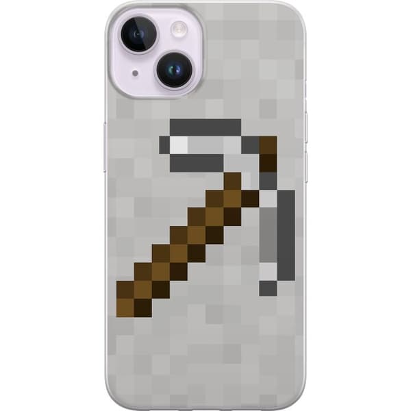Kompatibelt Mobildeksel til Apple iPhone 14 Minecraft Verktøy