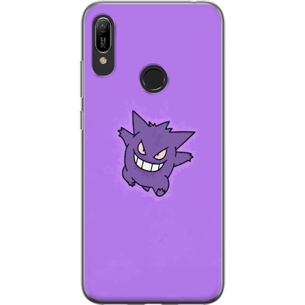 Huawei Y6 (2019) Genomskinligt Skal Gengar (Pokémon)