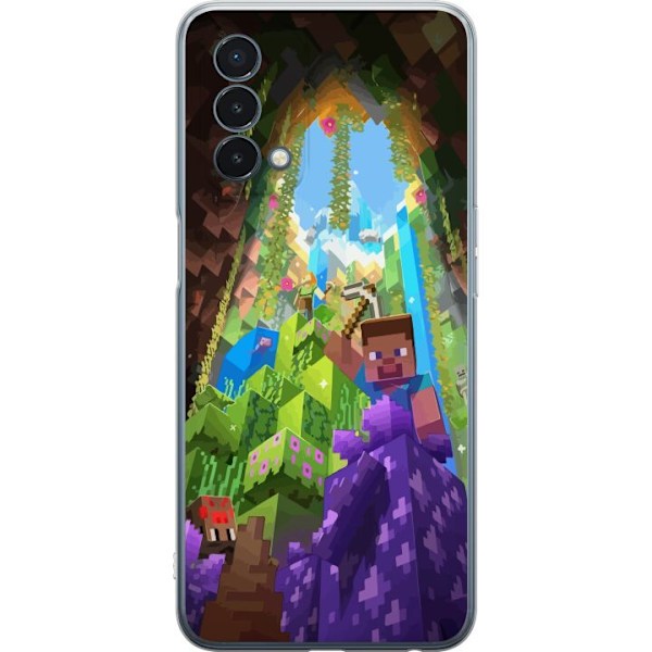 OnePlus Nord N200 5G Gennemsigtig cover Minecraft