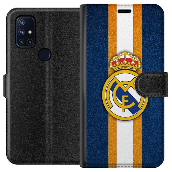 OnePlus Nord N10 5G Tegnebogsetui Real Madrid CF