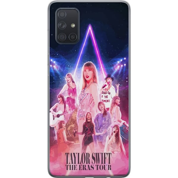 Samsung Galaxy A71 Gjennomsiktig deksel Taylor Swift Galaxy Ne