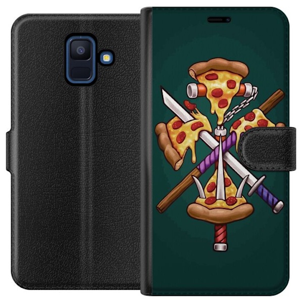 Samsung Galaxy A6 (2018) Plånboksfodral Pizza