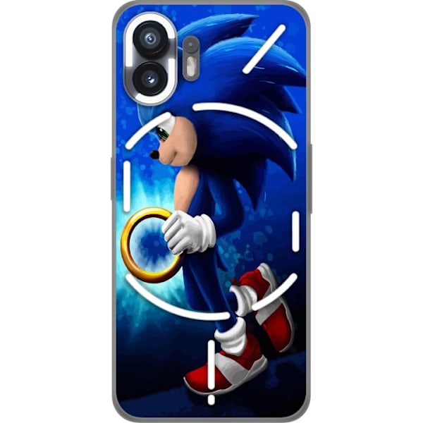 Nothing Phone (2) Gjennomsiktig deksel Sonic