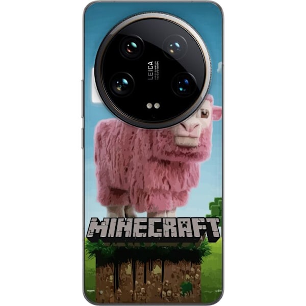 Xiaomi 14 Ultra Läpinäkyvä kuori A Minecraft Movie