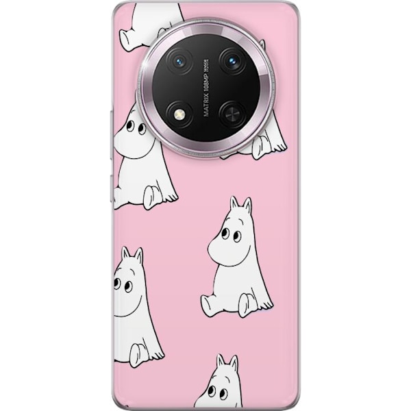 Kompatibelt Mobildeksel til Honor Magic7 Lite Figurmönster rosa