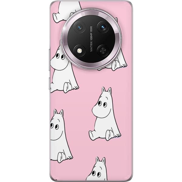 Kompatibelt Mobilskal till Honor Magic7 Lite Figurmönster rosa