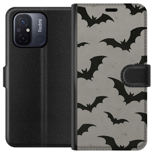 Xiaomi Redmi 12C Lommeboketui Flutterprint