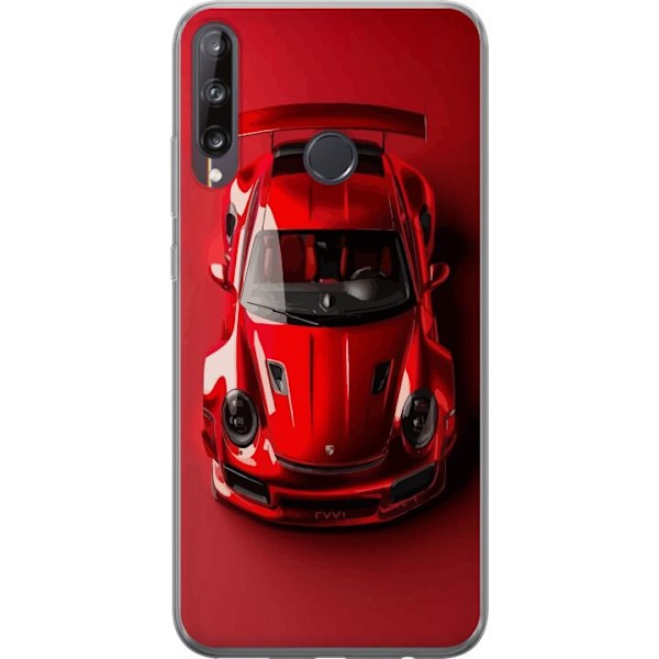 Huawei P40 lite E Läpinäkyvä kuori Porsche