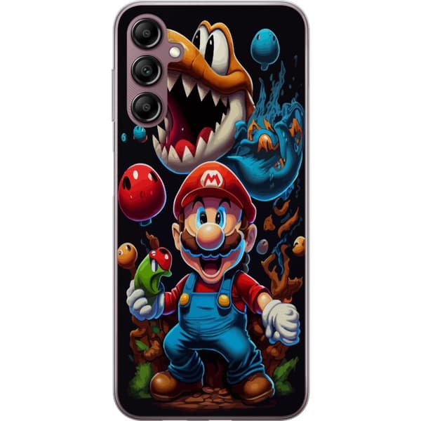 Kompatibelt Mobildeksel til Samsung Galaxy A14 5G Mario og venner