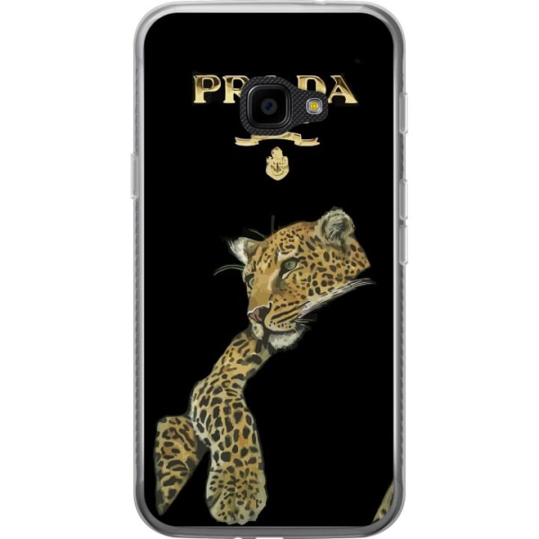 Samsung Galaxy Xcover 4 Gennemsigtig cover Prada Leopard