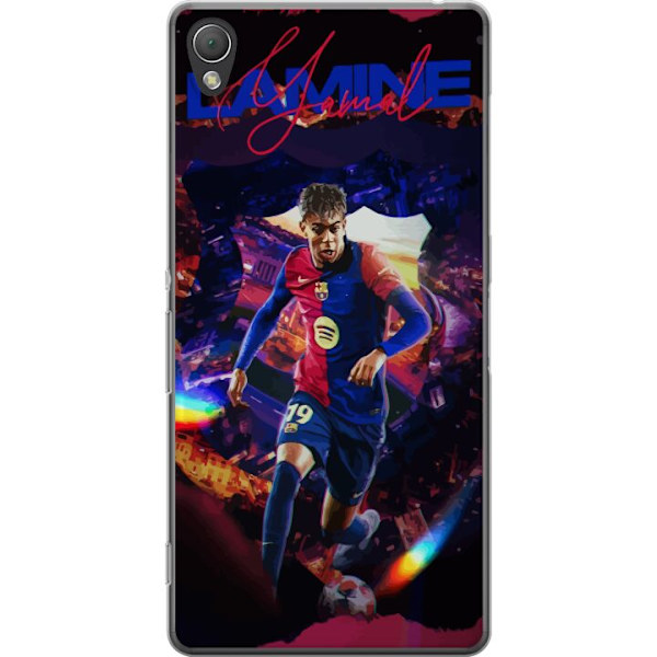 Sony Xperia Z3 Gennemsigtig cover Yamal Rising Talent FC Barcelona Spiller Ung Fodboldstjerne Populært Motiv Sport Spanien Talent
