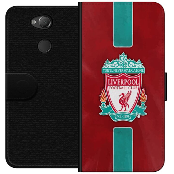 Sony Xperia XA2 Lommeboketui Liverpool FC - Klassisk Fotballst