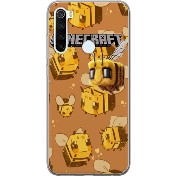 Xiaomi Redmi Note 8 Läpinäkyvä kuori Minecraft Bi