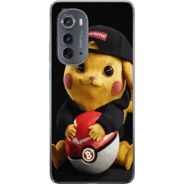 Motorola Edge (2022) Läpinäkyvä kuori Pikachu Supreme