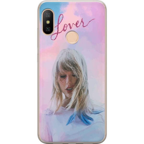 Xiaomi Redmi 6 Pro Gennemsigtig cover Taylor Swift - Lover
