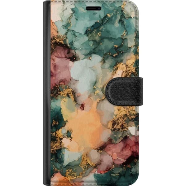 Kompatibelt Lommeboketui til Samsung Galaxy S20+ Marmor