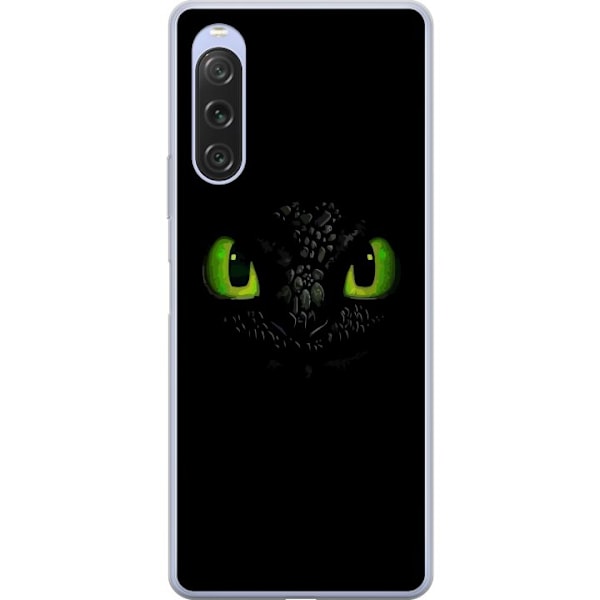 Sony Xperia 10 V Genomskinligt Skal Draktränaren How to Train Your Dragon