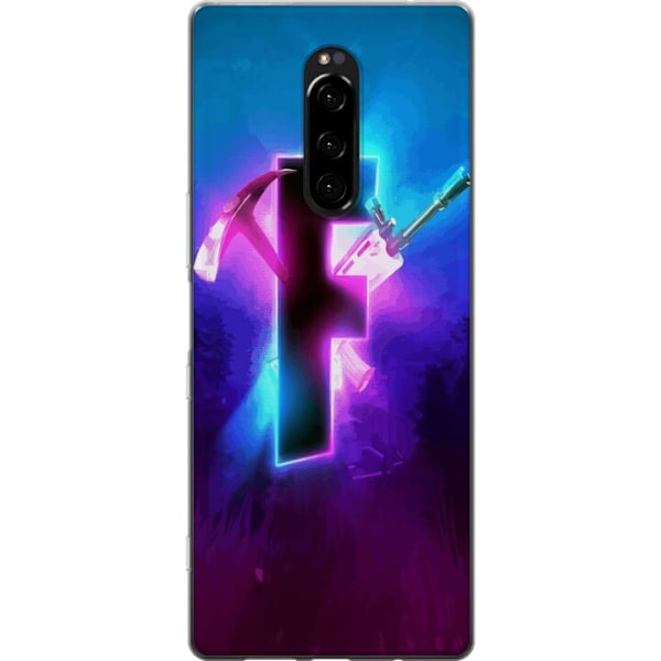 Sony Xperia 1 Genomskinligt Skal Fortnite