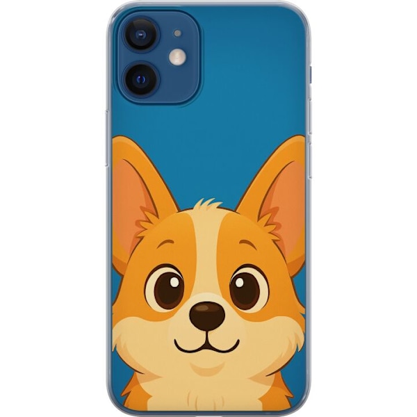 Apple iPhone 12  Läpinäkyvä kuori Hello Corgi
