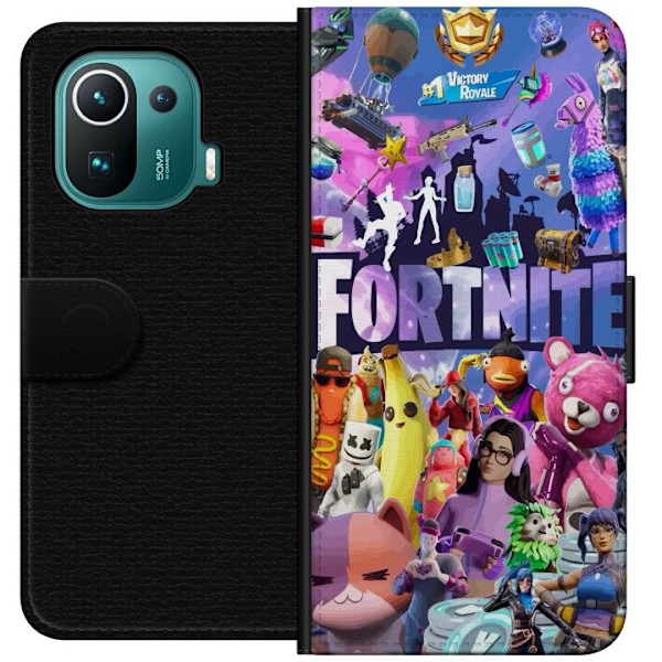 Xiaomi Mi 11 Pro Lompakkokotelo Fortnite Ryhmä