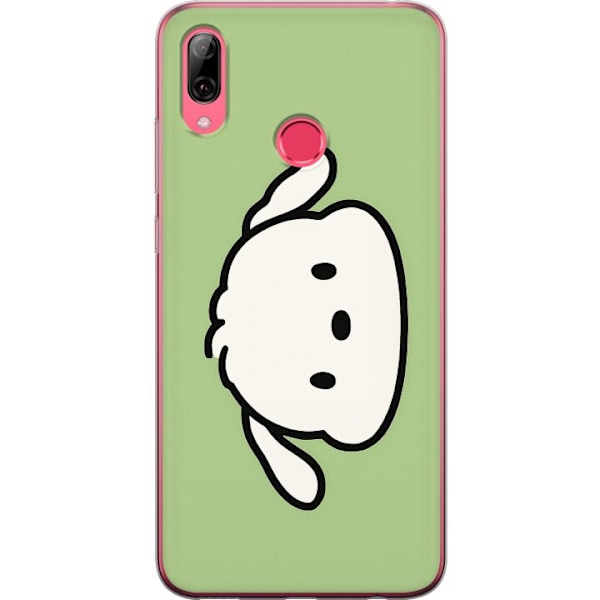 Huawei Y7 (2019) Läpinäkyvä kuori Snoopy Flip