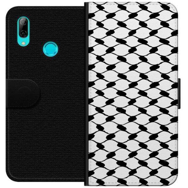 Huawei P smart 2019 Plånboksfodral Keffiyeh mönster