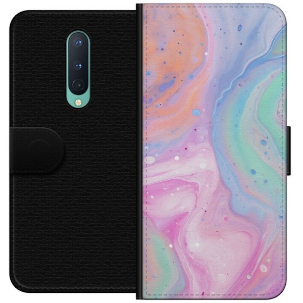 OnePlus 8 Tegnebogsetui Pastelmarmor