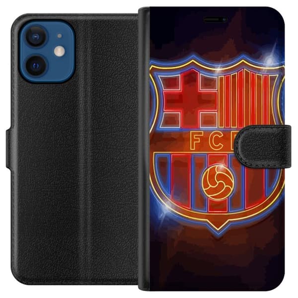 Kompatibelt Plånboksfodral till Apple iPhone 12 mini FC Barcelona