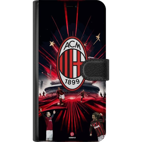 Google Pixel 6a Lommeboketui AC Milan