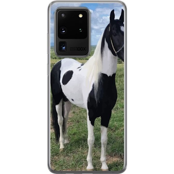 Samsung Galaxy S20 Ultra Gjennomsiktig deksel Heste Magi - sti
