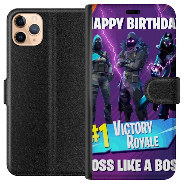 Apple iPhone 11 Pro Max Tegnebogsetui Fortnite