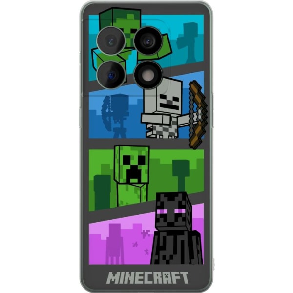 OnePlus 10 Pro Gjennomsiktig deksel Minecraft