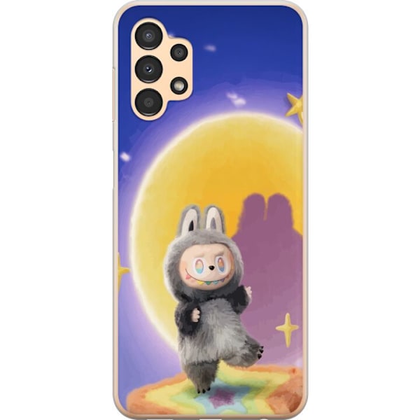 Samsung Galaxy A13 Gennemsigtig cover Labubu Neon Pop - Neonfa