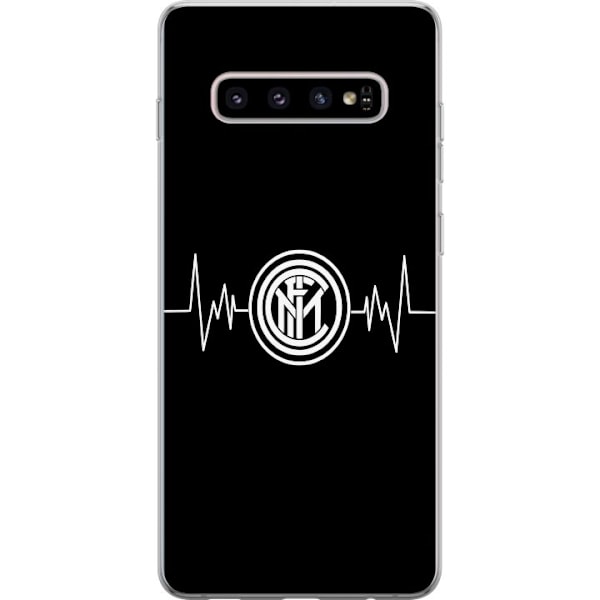 Samsung Galaxy S10+ Gjennomsiktig deksel Inter Milan