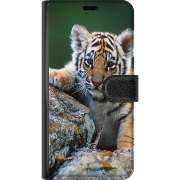 Samsung Galaxy A20e Lommeboketui Tiger