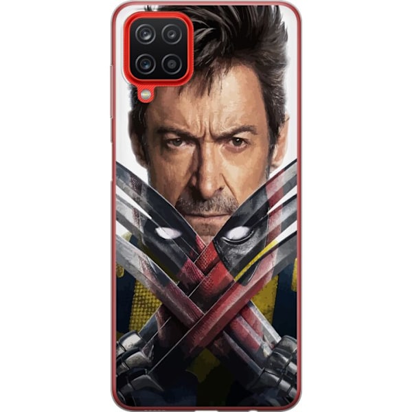 Samsung Galaxy A12 Gjennomsiktig deksel Deadpool & Wolverine