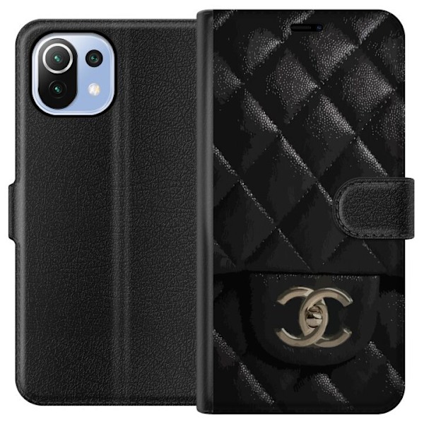 Xiaomi Mi 11 Lite Plånboksfodral Chanel Black