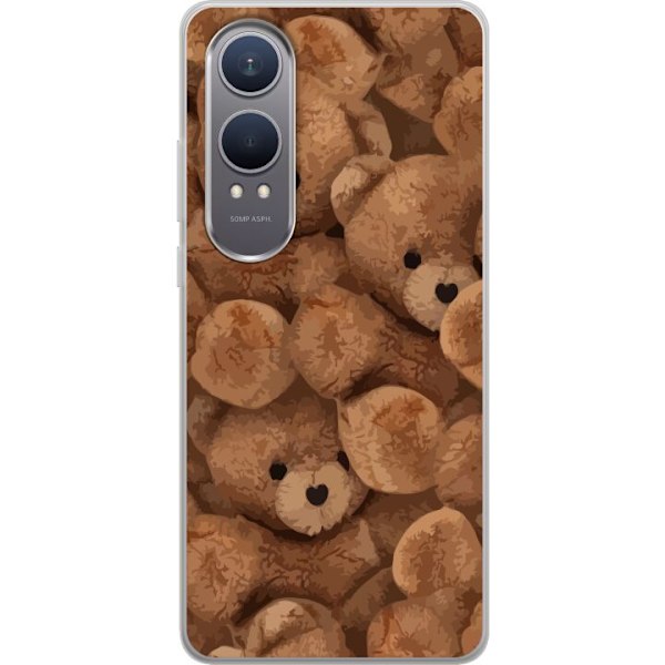 OnePlus Nord CE4 Lite Gennemsigtig cover Teddybjørne