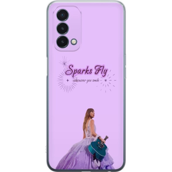 OnePlus Nord N200 5G Gennemsigtig cover Taylor Swift - Sparks