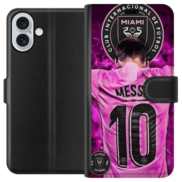 Apple iPhone 16 Plus Lommeboketui Messi