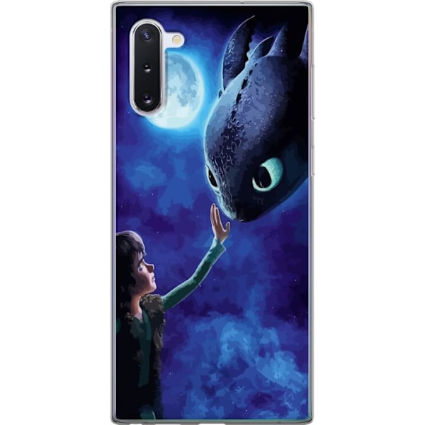 Samsung Galaxy Note10 Gennemsigtig cover Dragetræneren