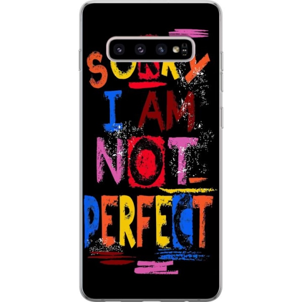 Samsung Galaxy S10+ Gjennomsiktig deksel Sorry