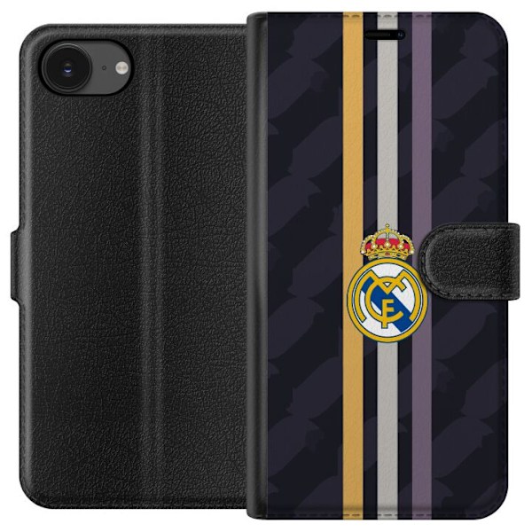 Apple iPhone 16e Tegnebogsetui Real Madrid
