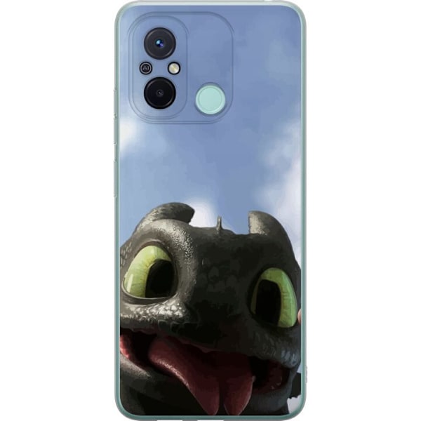 Xiaomi Redmi 12C Genomskinligt Skal How to Train Your Dragon (Draktränaren)