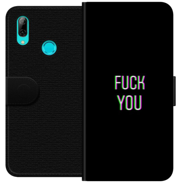 Huawei P smart 2019 Plånboksfodral FUCK YOU *