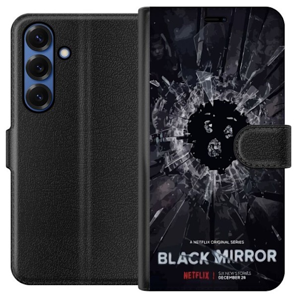 Samsung Galaxy S25+ Plånboksfodral Black Mirror Sci-Fi Netfli