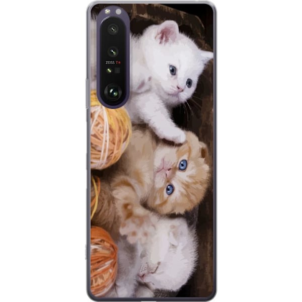 Sony Xperia 1 III Gennemsigtig cover Katte