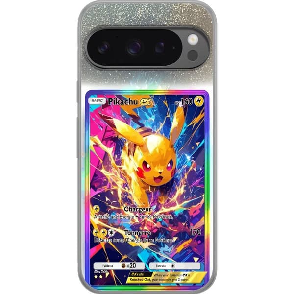 Kompatibelt Mobilskal till Google Pixel 9 Pro XL Pikachu gul