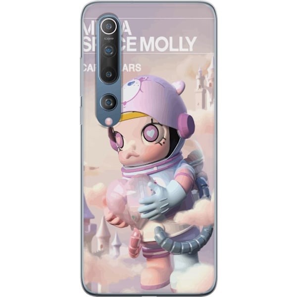 Xiaomi Mi 10 5G Genomskinligt Skal Mega Space Molly Care Bears Series - Share Bear Edition