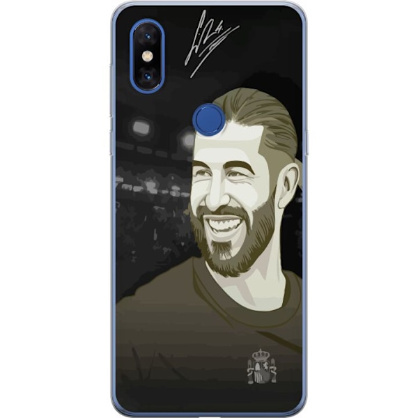 Xiaomi Mi Mix 3 Gjennomsiktig deksel Sergio Ramos